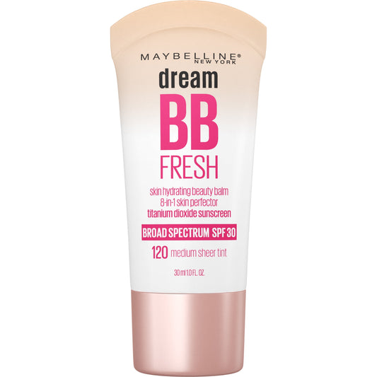 Maybeline Dream Fresh 8 in 1 Skin Perfector BB Cream, Light Medium, 1 Fl Oz