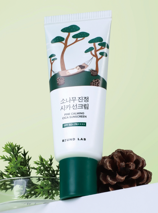 Round Lab Pine Calming Cica Sunscreen SPF50+ PA++++, 40ml 2pack