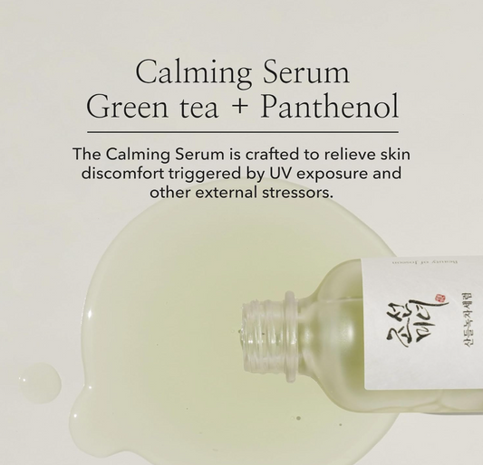 Beauty of Joseon Calming Serum Green Tea Panthenol Soothing, Moisturizing Sensitive, 30ml 1 fl.oz