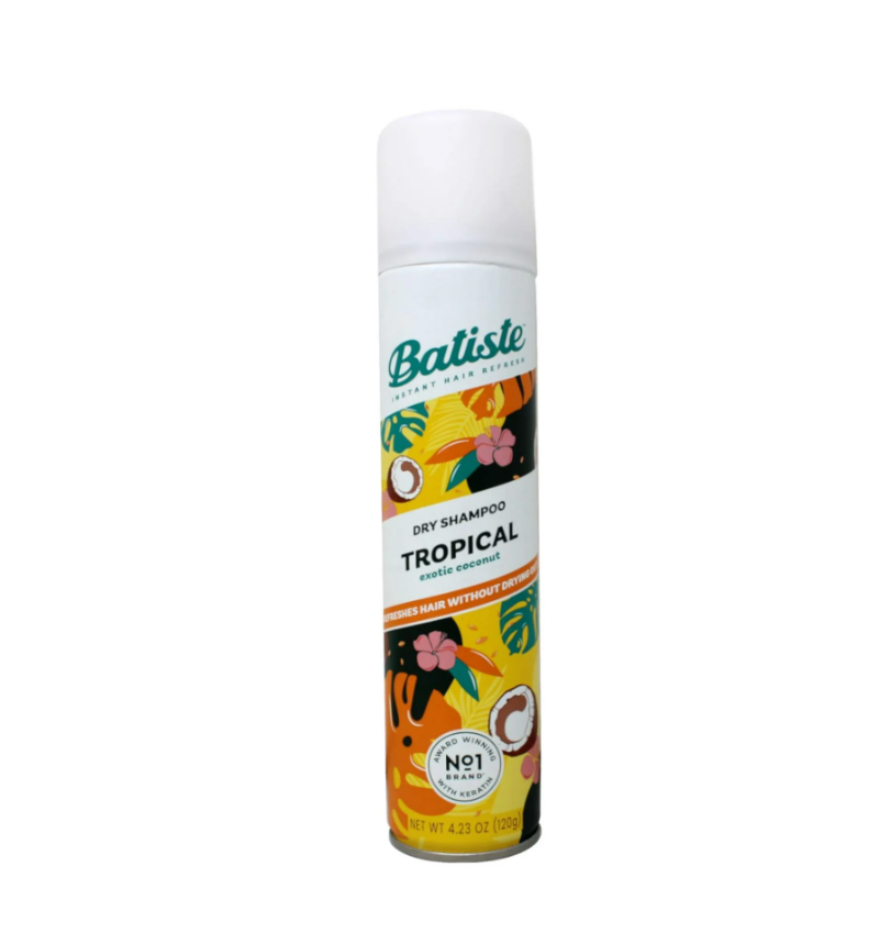 Bastiste Dry Shampoo, Tropical Coconut & Exotic 3.8oz