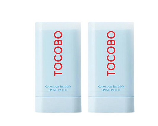 Tocobo-cotton soft sun stick SPF50 /PA 19g  2pack