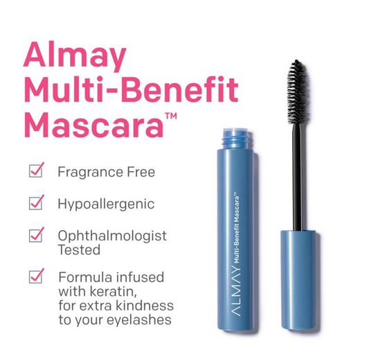 Almay Multi-Benefit Keratin Infused Waterproof Mascara - 502 Black - 0.24 fl oz