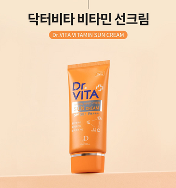Dr.VITA Vitamin Sun Cream 50g, SPF50+/PA+++, Daily Sunscreen