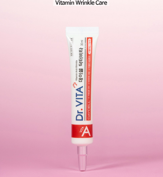 Dr.Vita Daycell Vitamin A Cream 30ml – Anti-Wrinkle & Skin Renewal Korean Face Cream