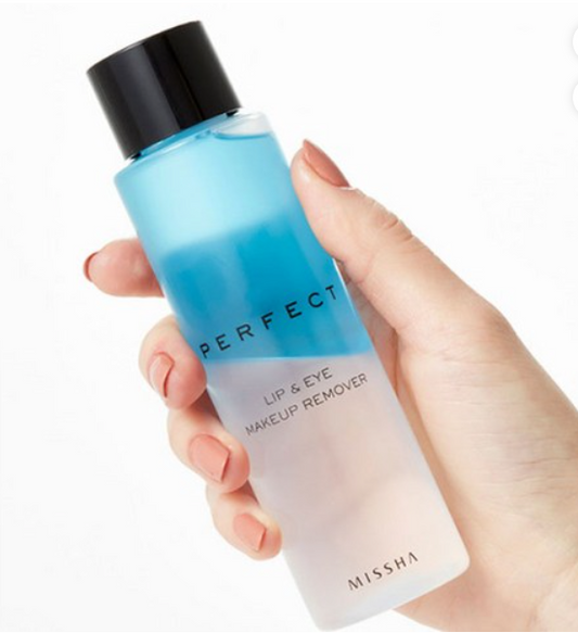Missha Perfect Lip & Eye Makeup Remover 155ml (2 Pack)