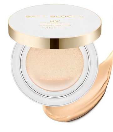 Missha Safe Block RX Cover Tone-Up Sun Cushion SPF50+ PA++++ 14g – Tone-Up Sunscreen Cushion | K-Beauty