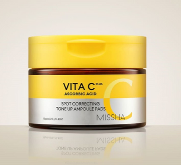 Missha Vita C Plus Dark Spot Tone-Up Ampoule Pads 210g (80 Pads)